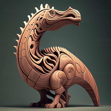 3D model Omeisaurus (STL)